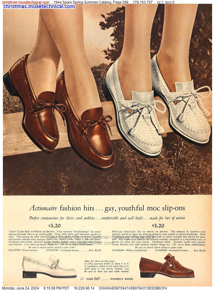 1944 Sears Spring Summer Catalog, Page 299