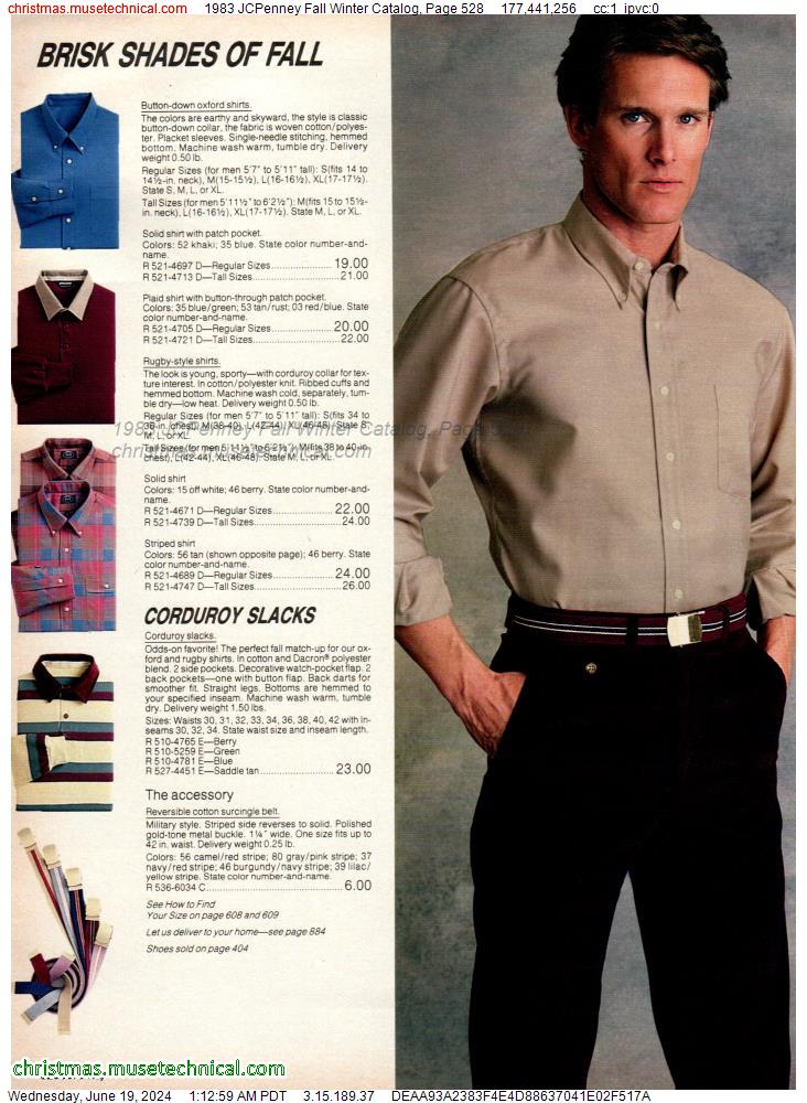 1983 JCPenney Fall Winter Catalog, Page 528