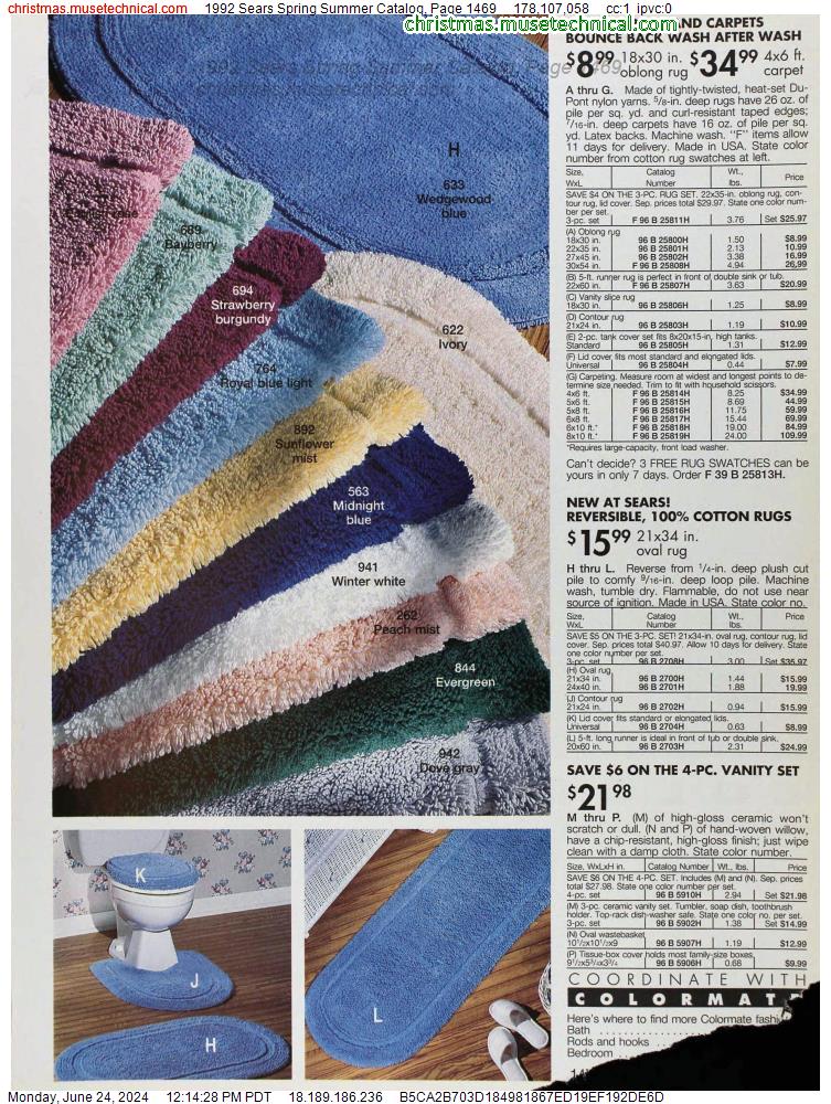1992 Sears Spring Summer Catalog, Page 1469