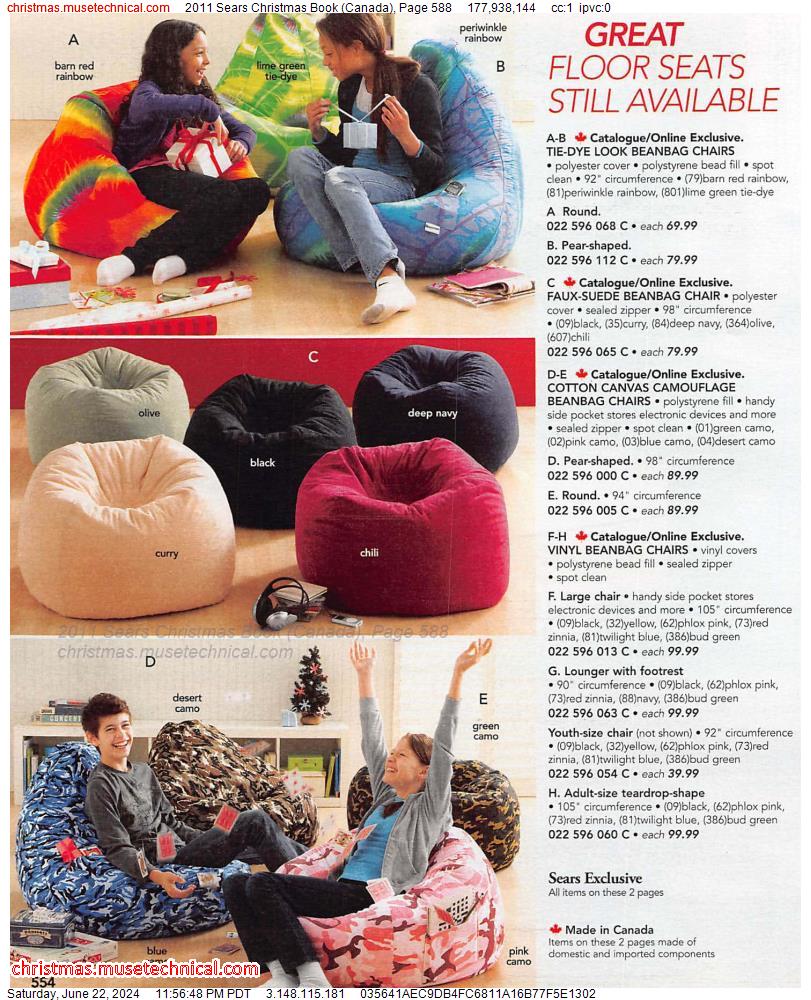 2011 Sears Christmas Book (Canada), Page 588