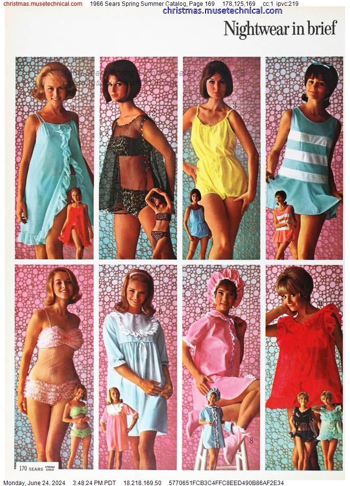 1966 Sears Spring Summer Catalog, Page 169