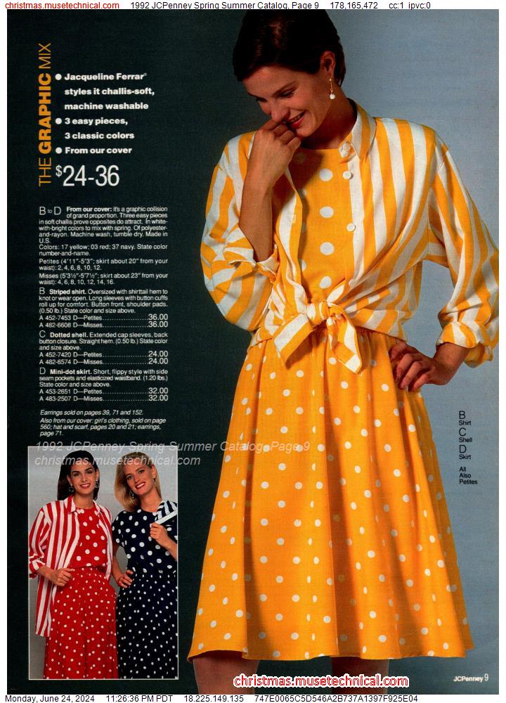 1992 JCPenney Spring Summer Catalog, Page 9