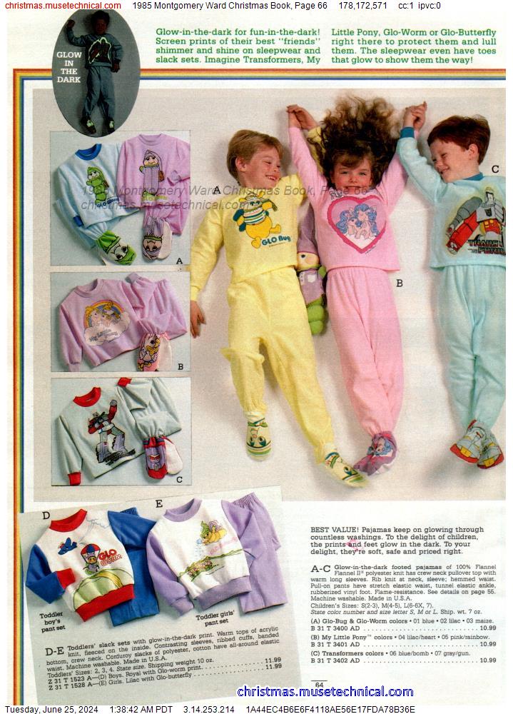 1985 Montgomery Ward Christmas Book, Page 66
