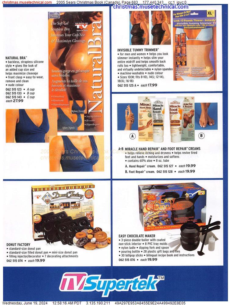 2005 Sears Christmas Book (Canada), Page 683