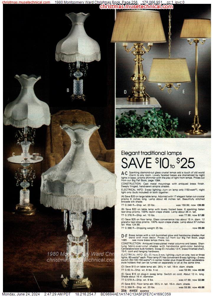 1980 Montgomery Ward Christmas Book, Page 256