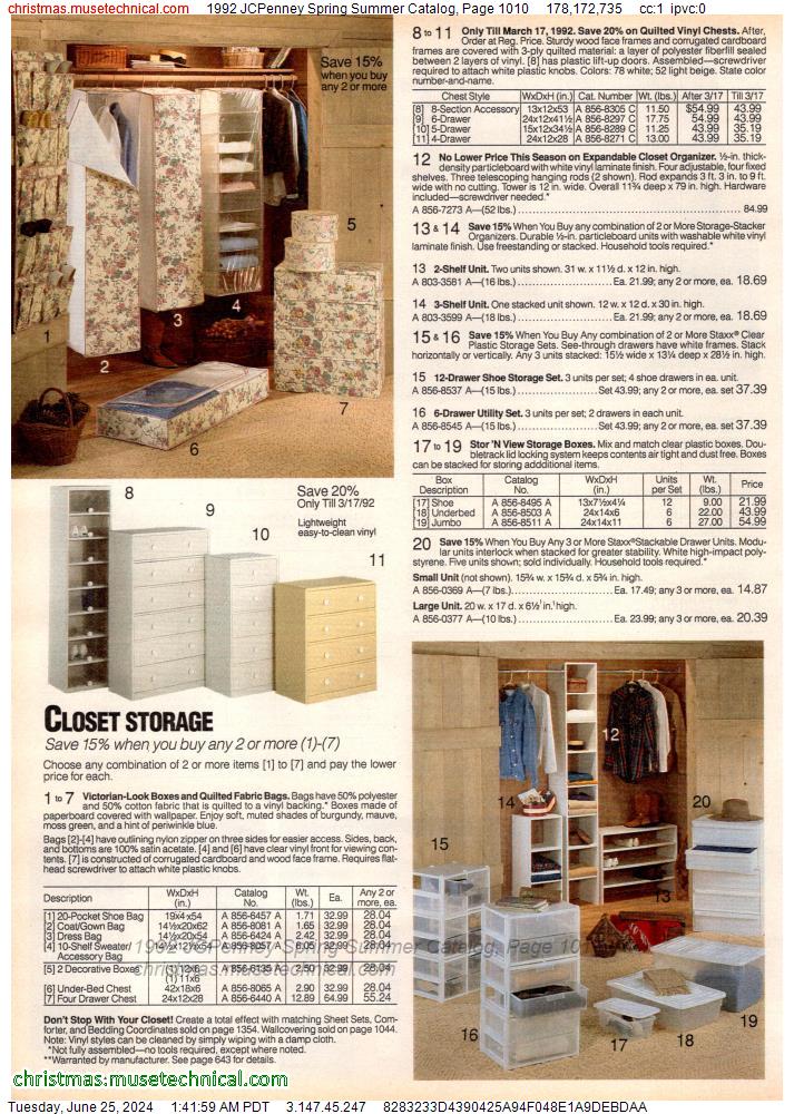 1992 JCPenney Spring Summer Catalog, Page 1010