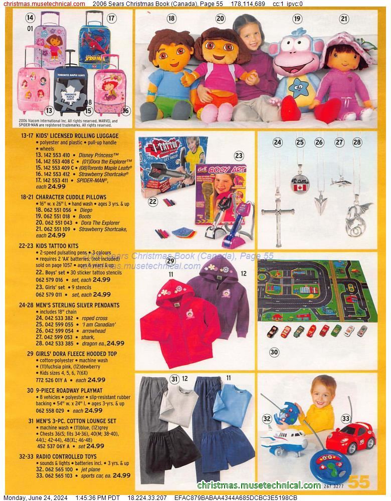 2006 Sears Christmas Book (Canada), Page 55