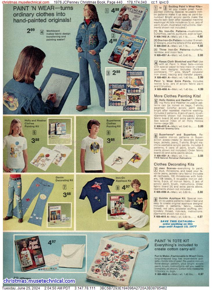 1976 JCPenney Christmas Book, Page 440