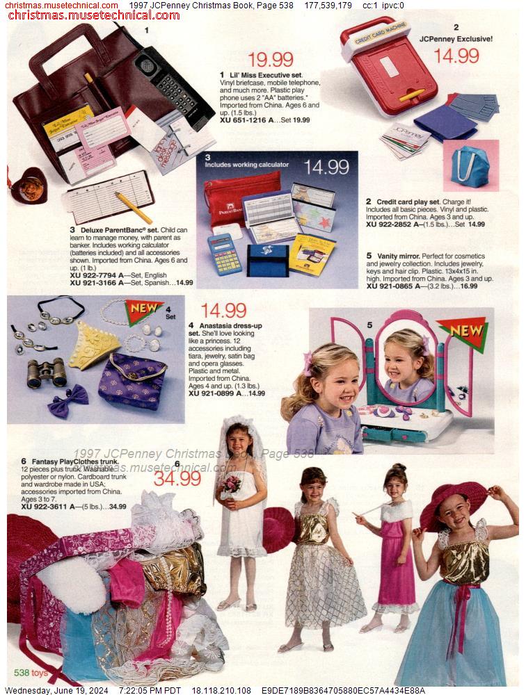 1997 JCPenney Christmas Book, Page 538