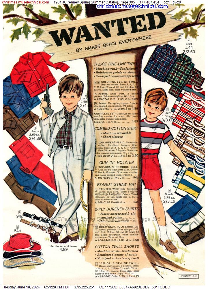 1964 JCPenney Spring Summer Catalog, Page 395