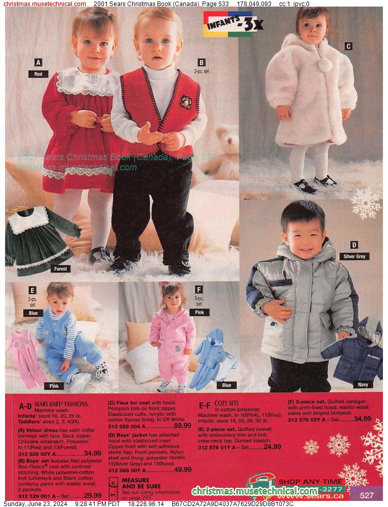 2001 Sears Christmas Book (Canada), Page 533