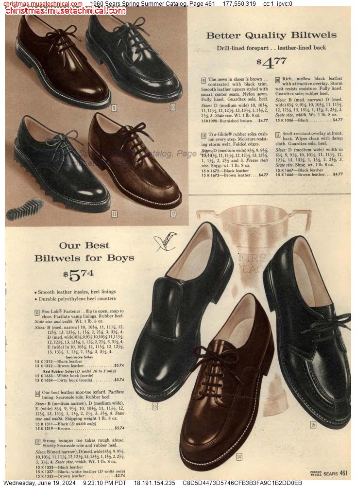 1960 Sears Spring Summer Catalog, Page 461