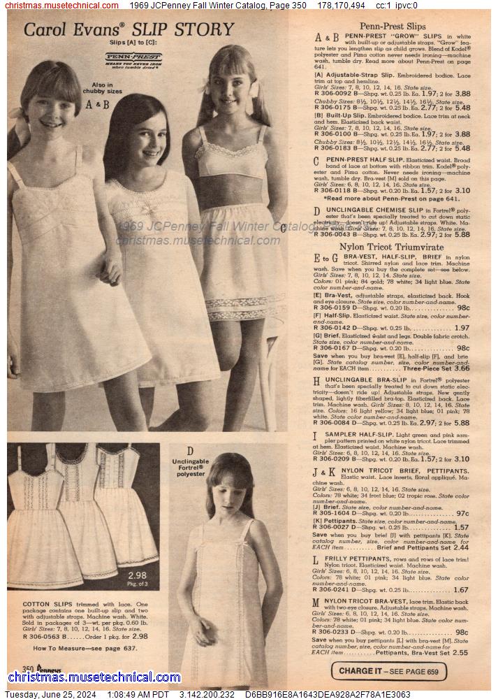 1969 JCPenney Fall Winter Catalog, Page 350