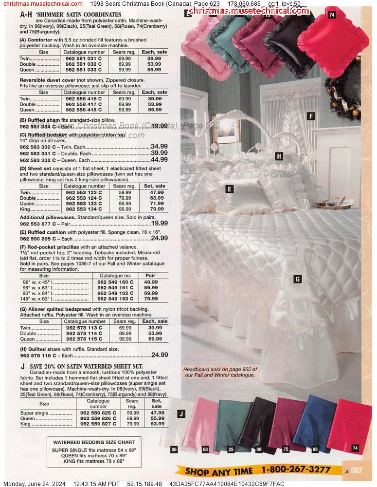 1998 Sears Christmas Book (Canada), Page 623