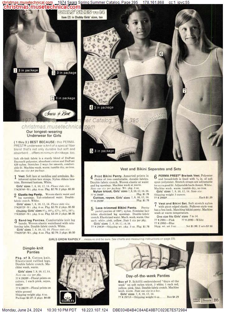 1974 Sears Spring Summer Catalog, Page 395