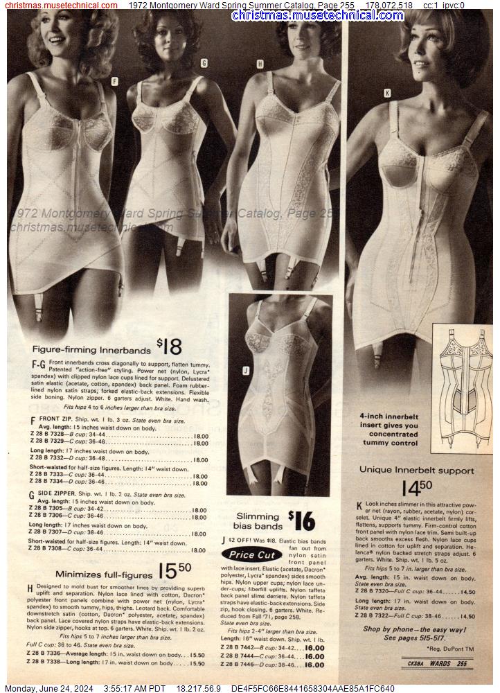1972 Montgomery Ward Spring Summer Catalog, Page 255