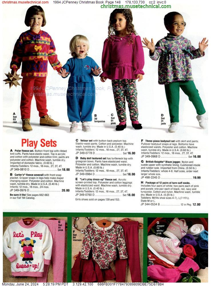 1994 JCPenney Christmas Book, Page 148