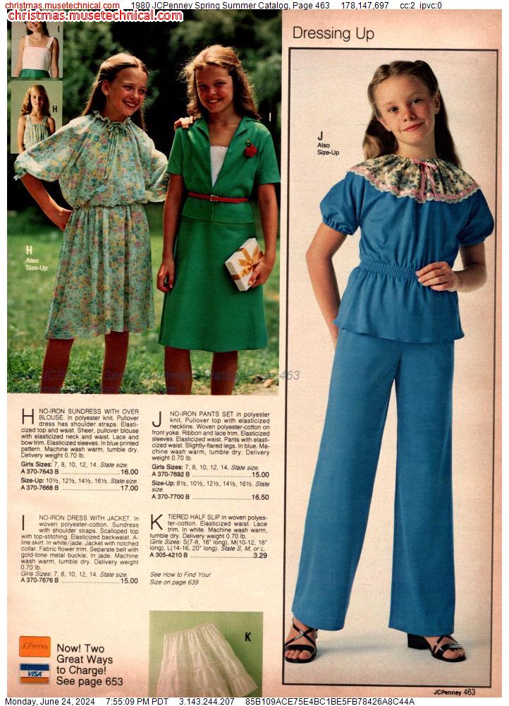 1980 JCPenney Spring Summer Catalog, Page 463