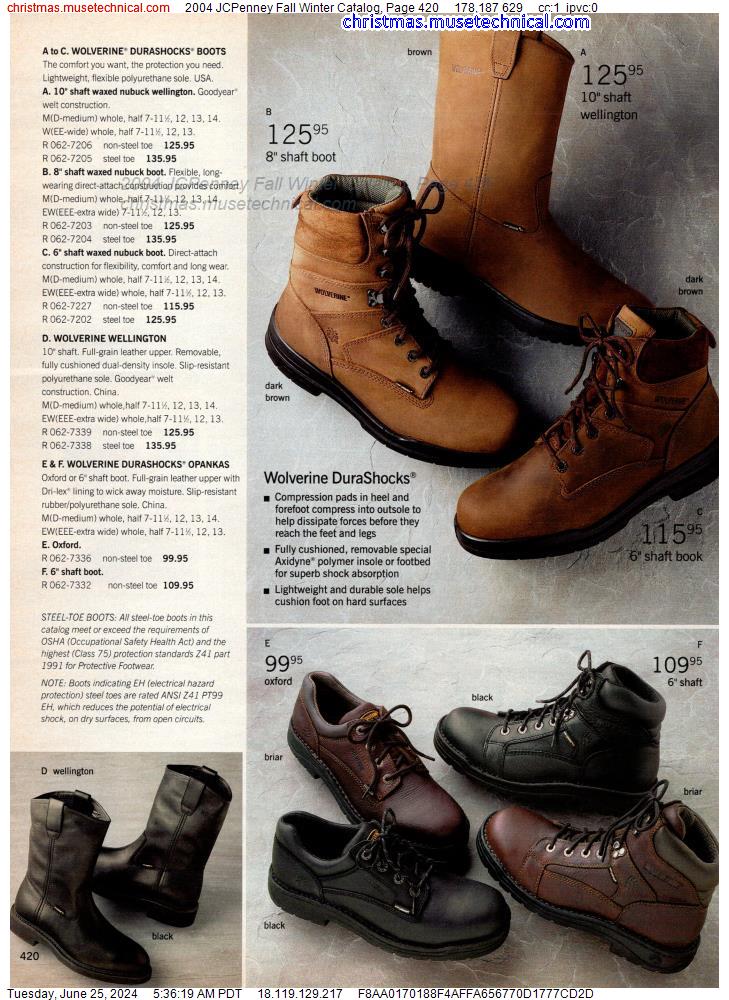 2004 JCPenney Fall Winter Catalog, Page 420