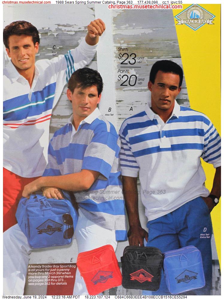 1988 Sears Spring Summer Catalog, Page 363