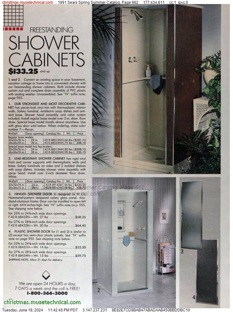 1991 Sears Spring Summer Catalog, Page 662