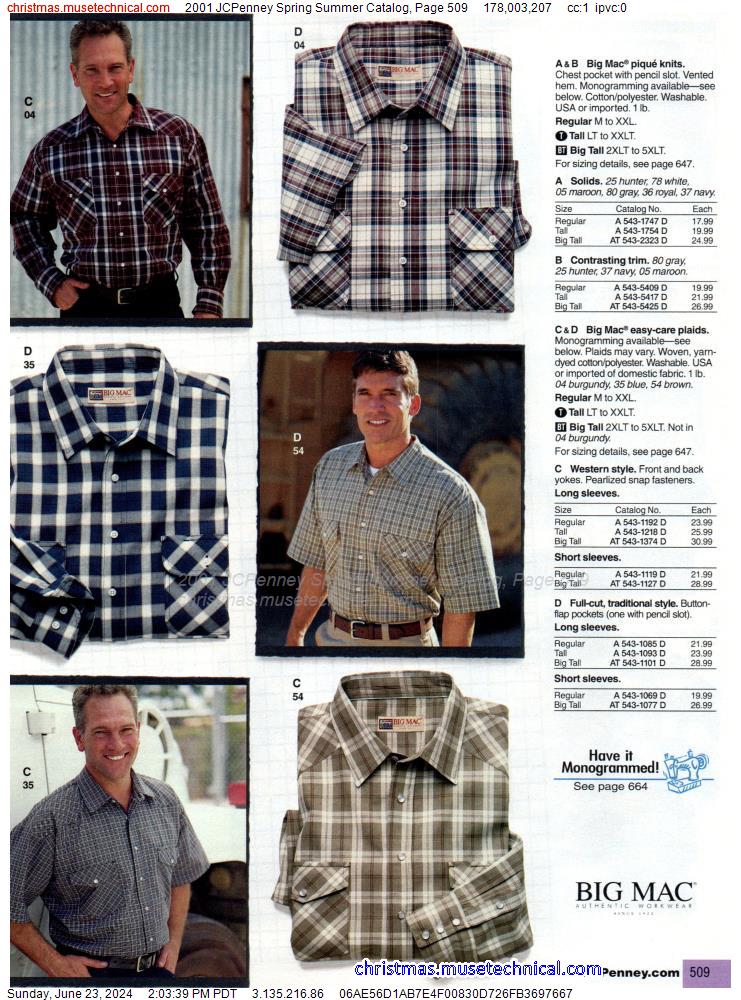 2001 JCPenney Spring Summer Catalog, Page 509