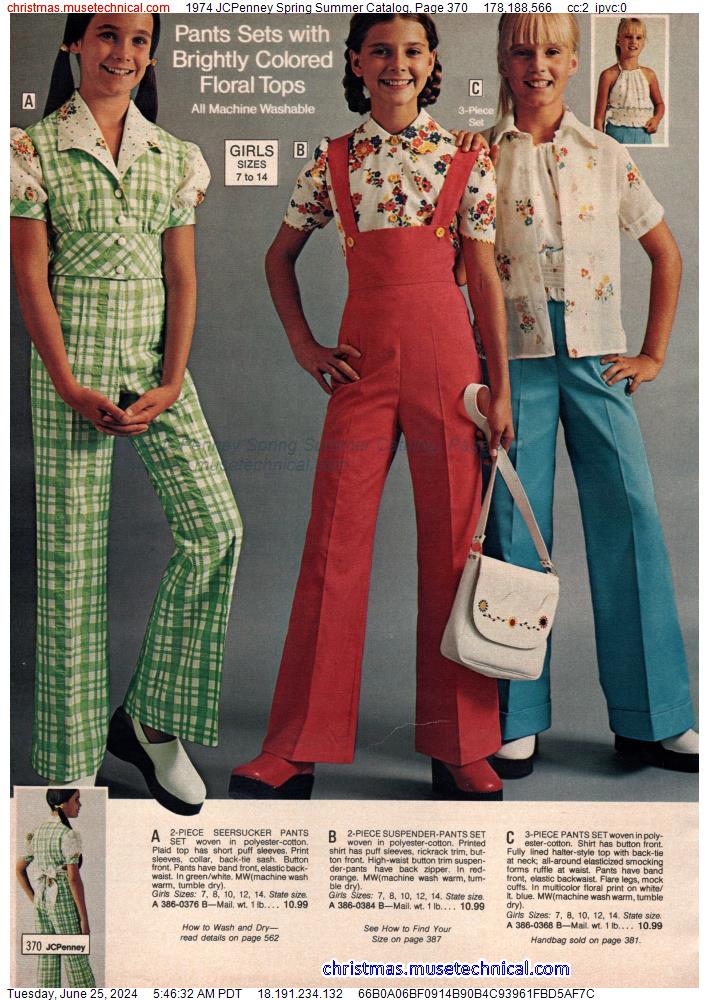 1974 JCPenney Spring Summer Catalog, Page 370