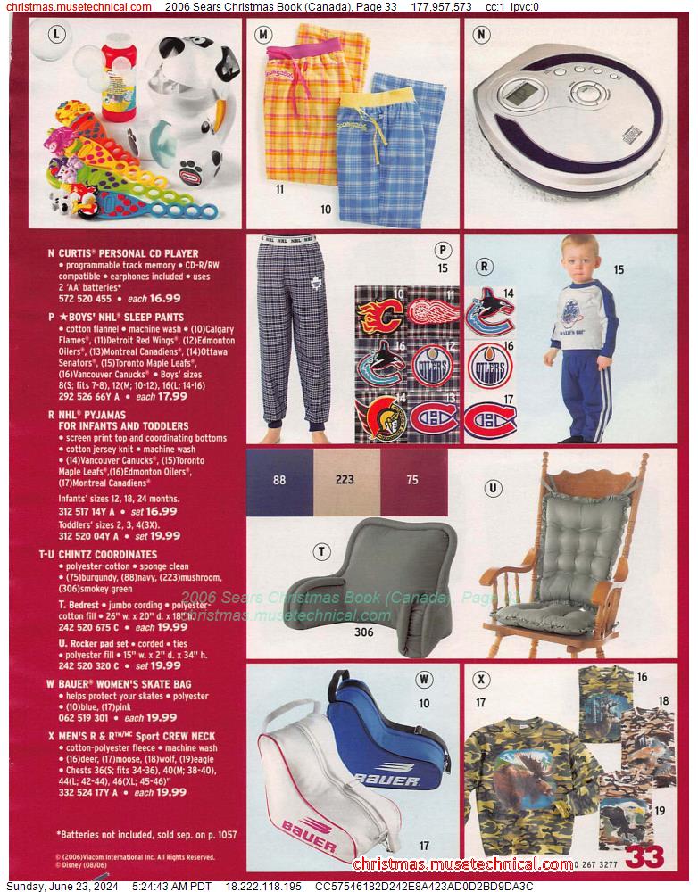 2006 Sears Christmas Book (Canada), Page 33