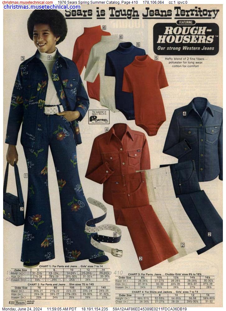 1976 Sears Spring Summer Catalog, Page 410