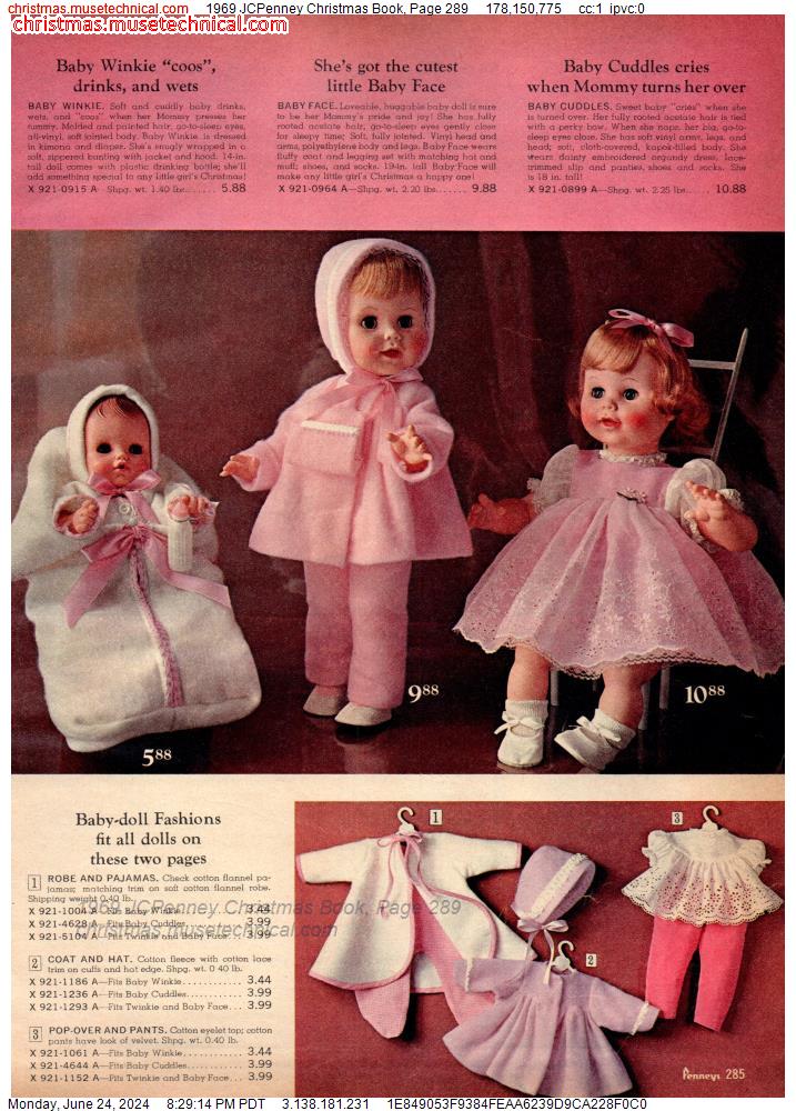1969 JCPenney Christmas Book, Page 289