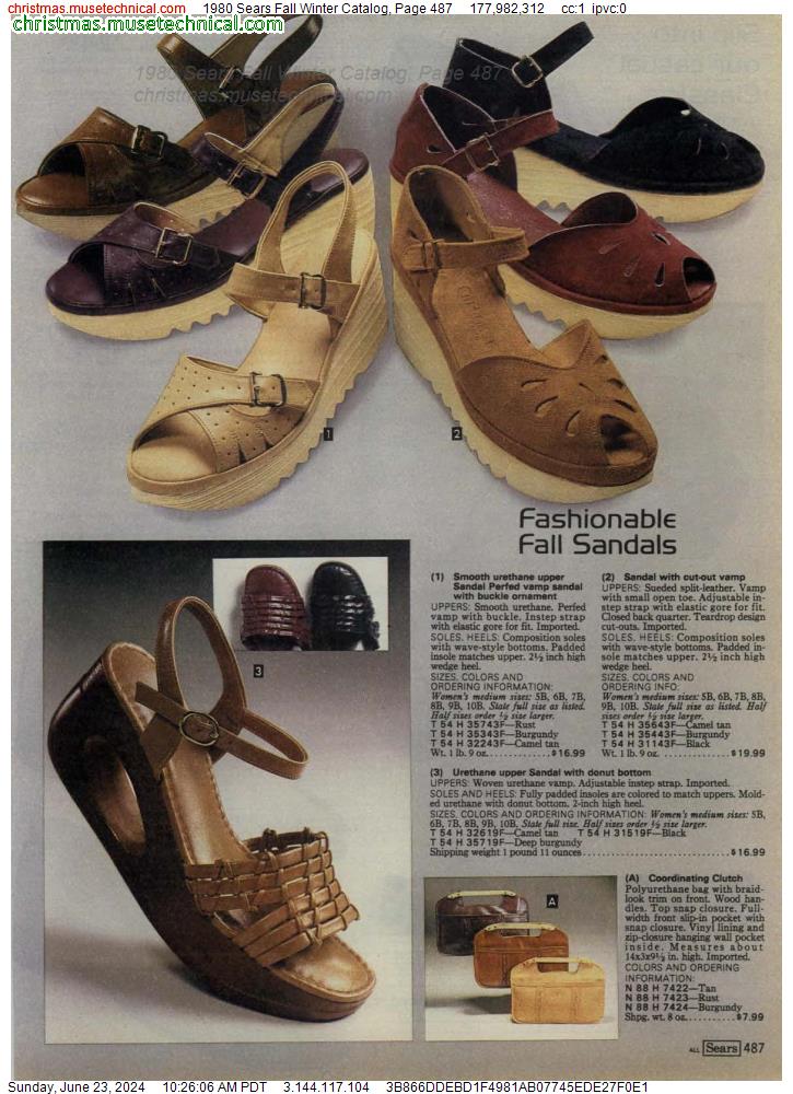 1980 Sears Fall Winter Catalog, Page 487