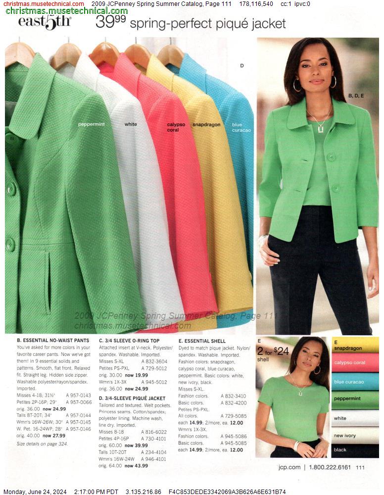 2009 JCPenney Spring Summer Catalog, Page 111