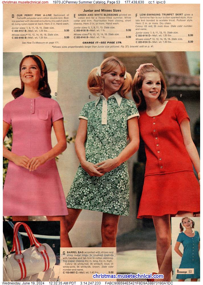 1970 JCPenney Summer Catalog, Page 53