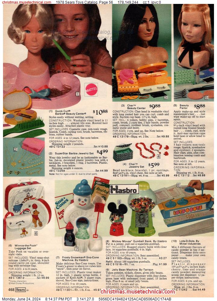 1978 Sears Toys Catalog, Page 56