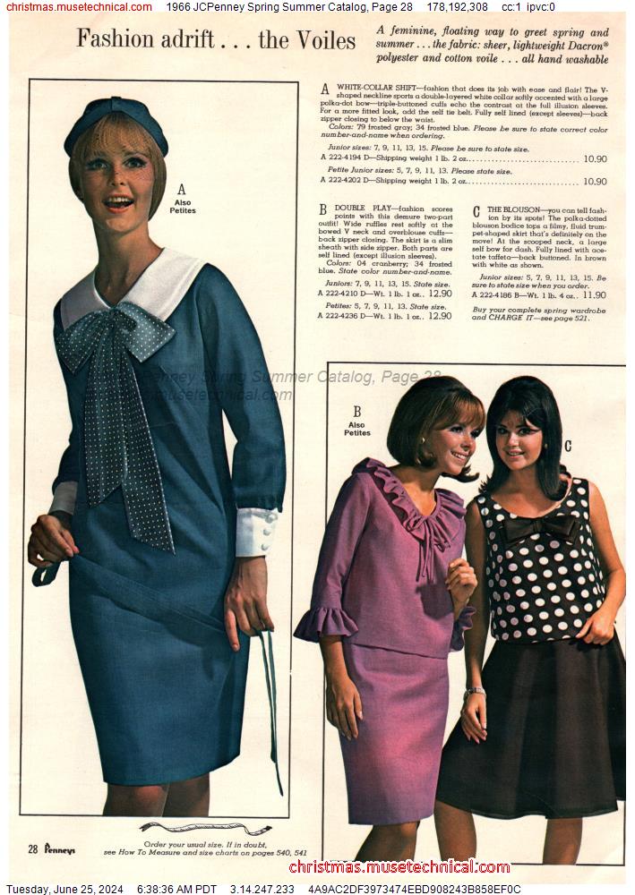 1966 JCPenney Spring Summer Catalog, Page 28