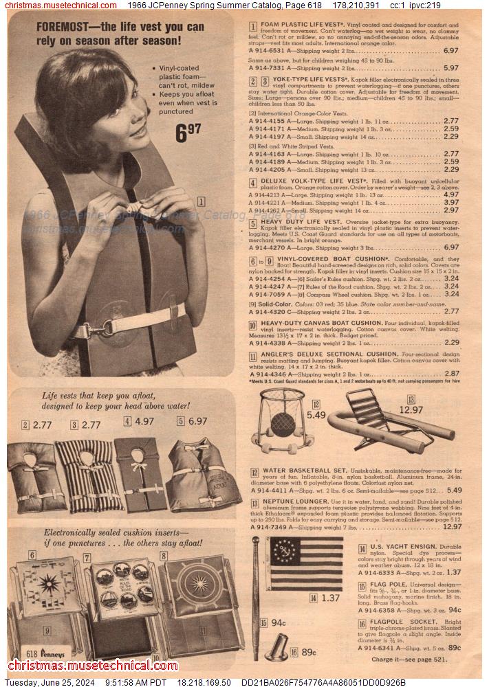 1966 JCPenney Spring Summer Catalog, Page 618
