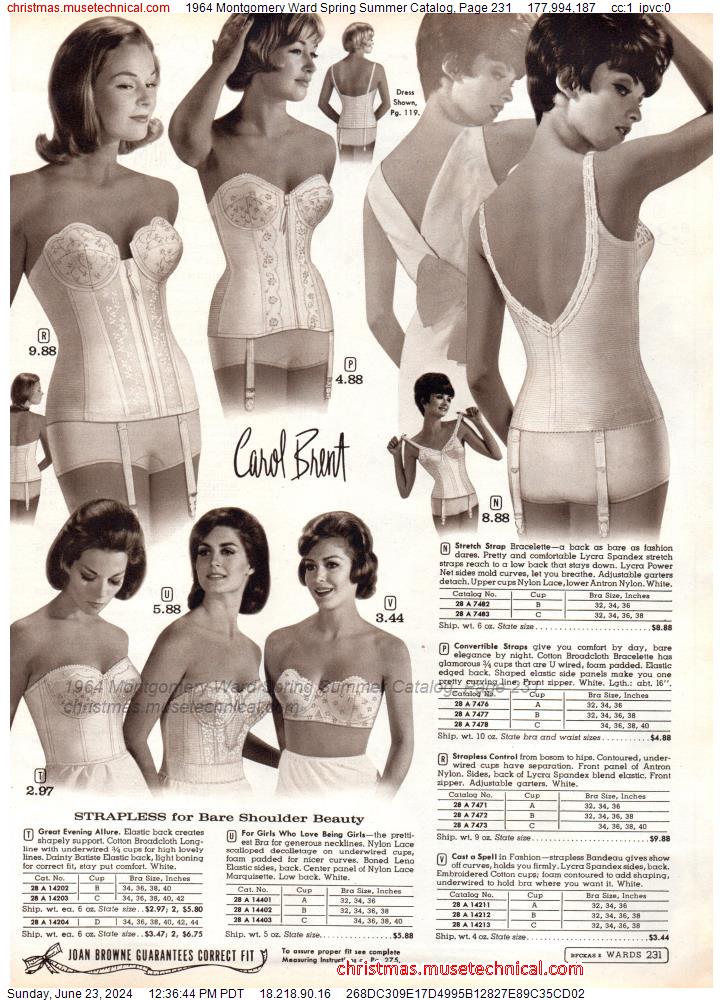 1964 Montgomery Ward Spring Summer Catalog, Page 231