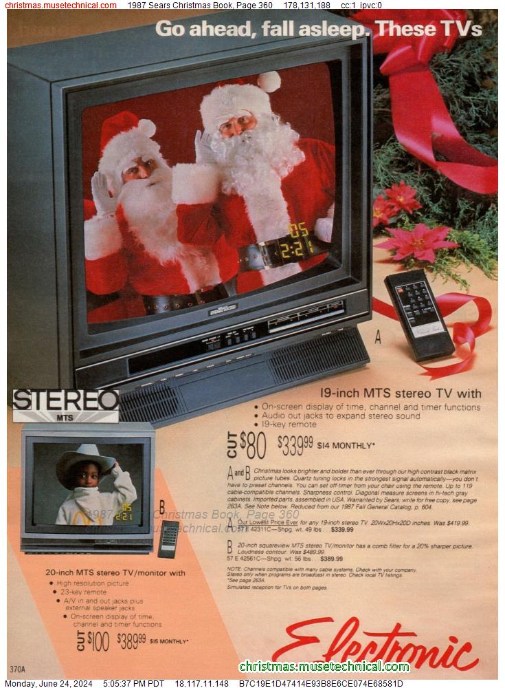 1987 Sears Christmas Book, Page 360