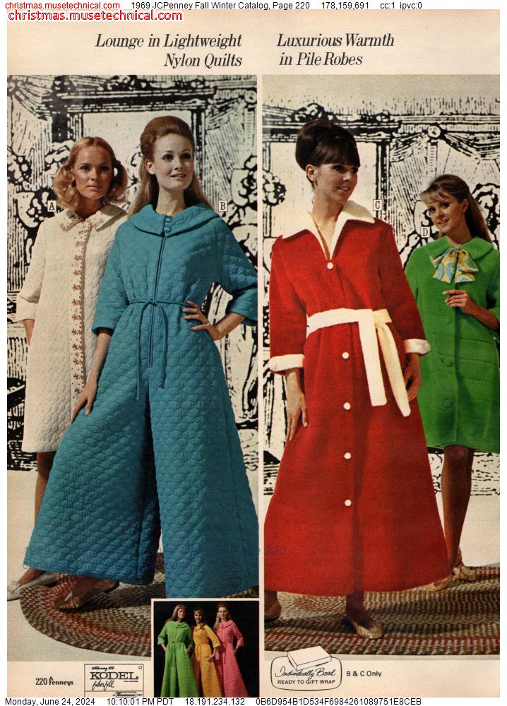 1969 JCPenney Fall Winter Catalog, Page 220