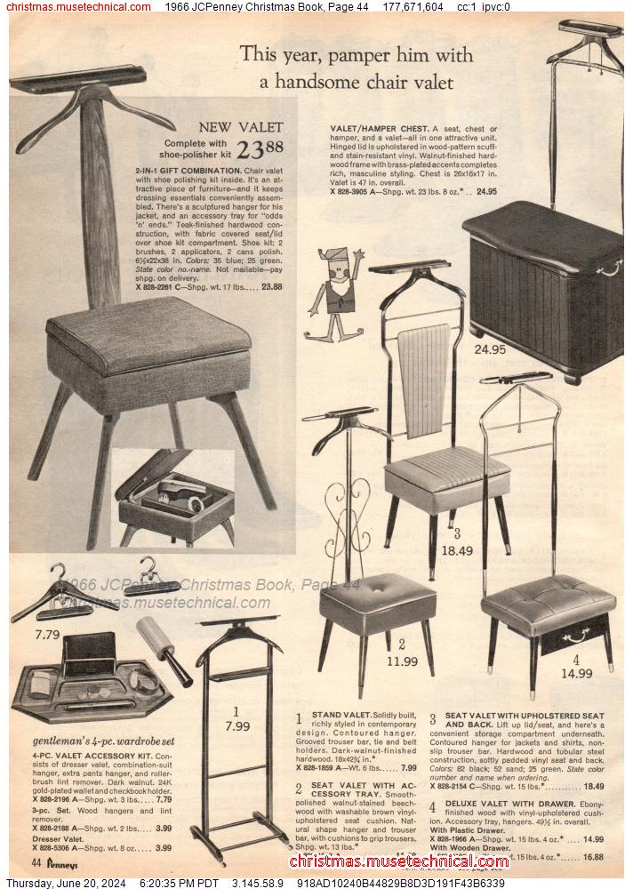 1966 JCPenney Christmas Book, Page 44