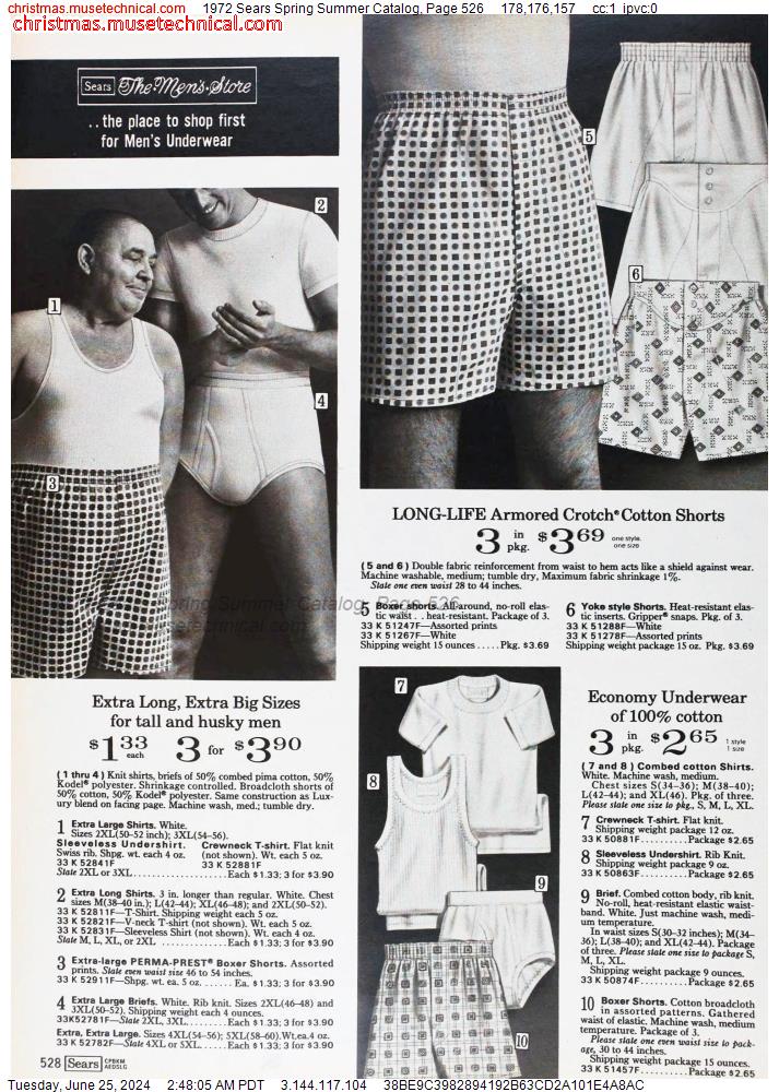 1972 Sears Spring Summer Catalog, Page 526
