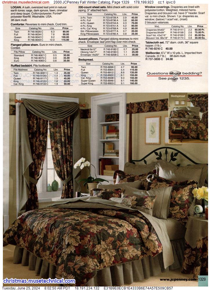 2000 JCPenney Fall Winter Catalog, Page 1329