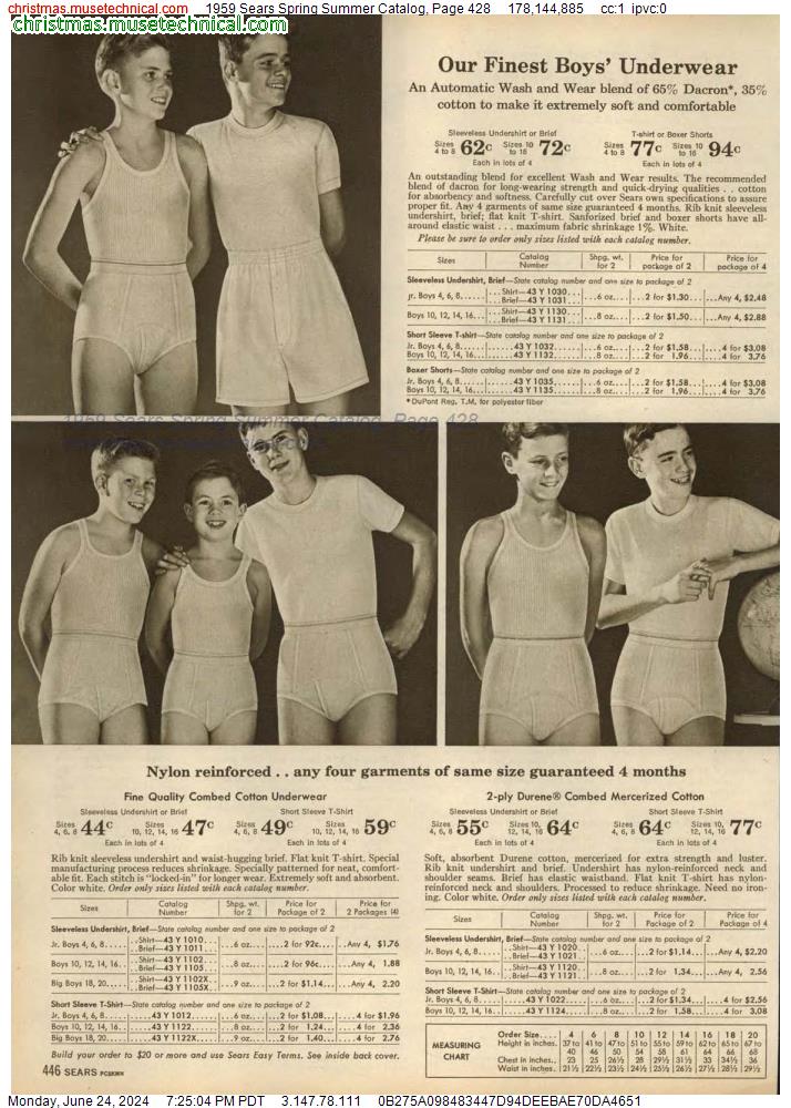 1959 Sears Spring Summer Catalog, Page 428