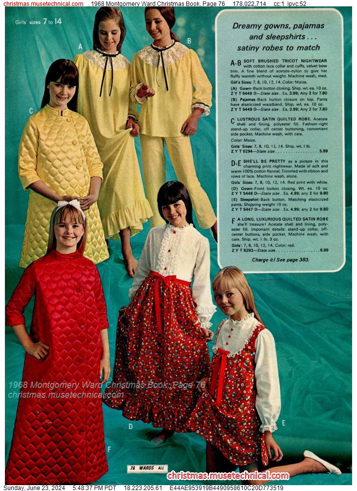 1968 Montgomery Ward Christmas Book, Page 76