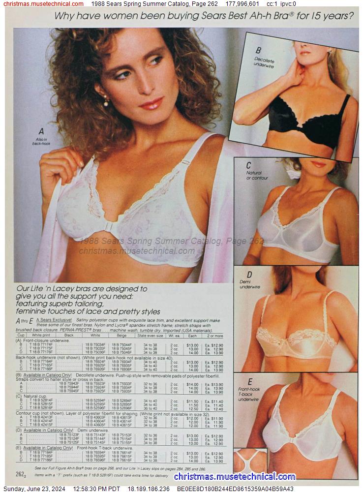 1988 Sears Spring Summer Catalog, Page 262