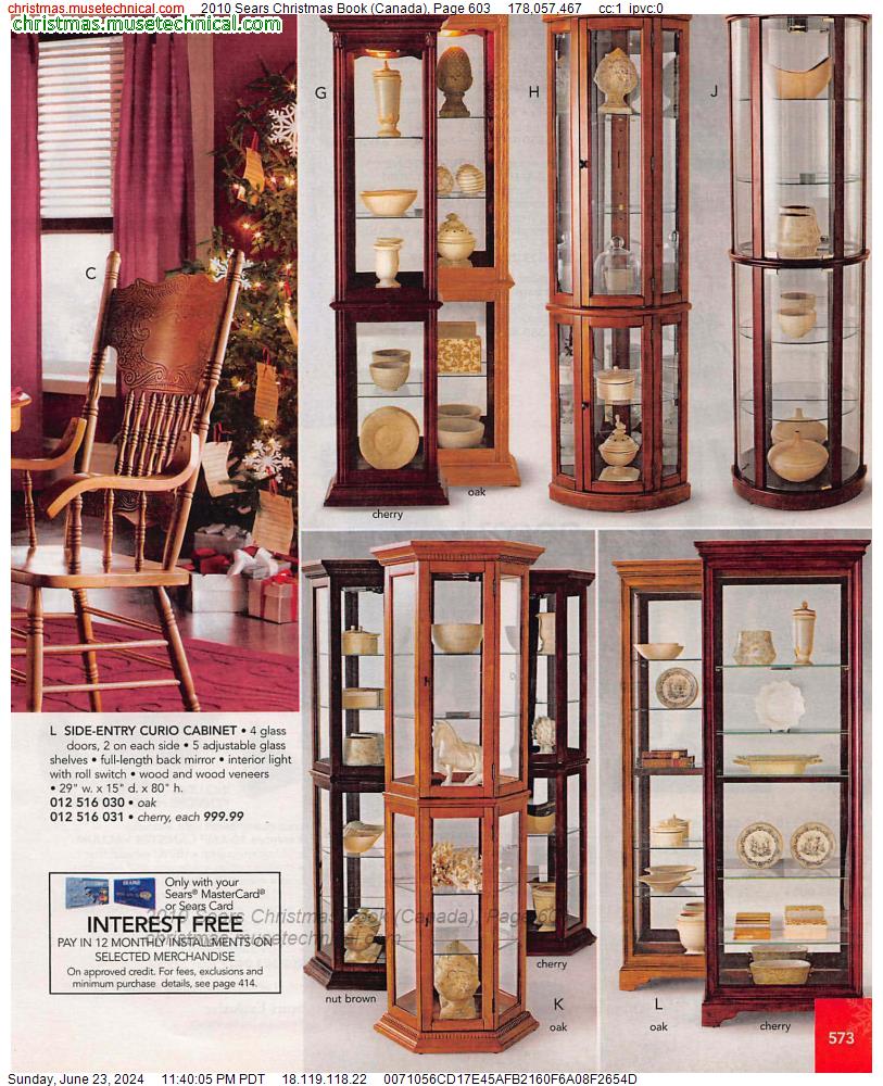 2010 Sears Christmas Book (Canada), Page 603