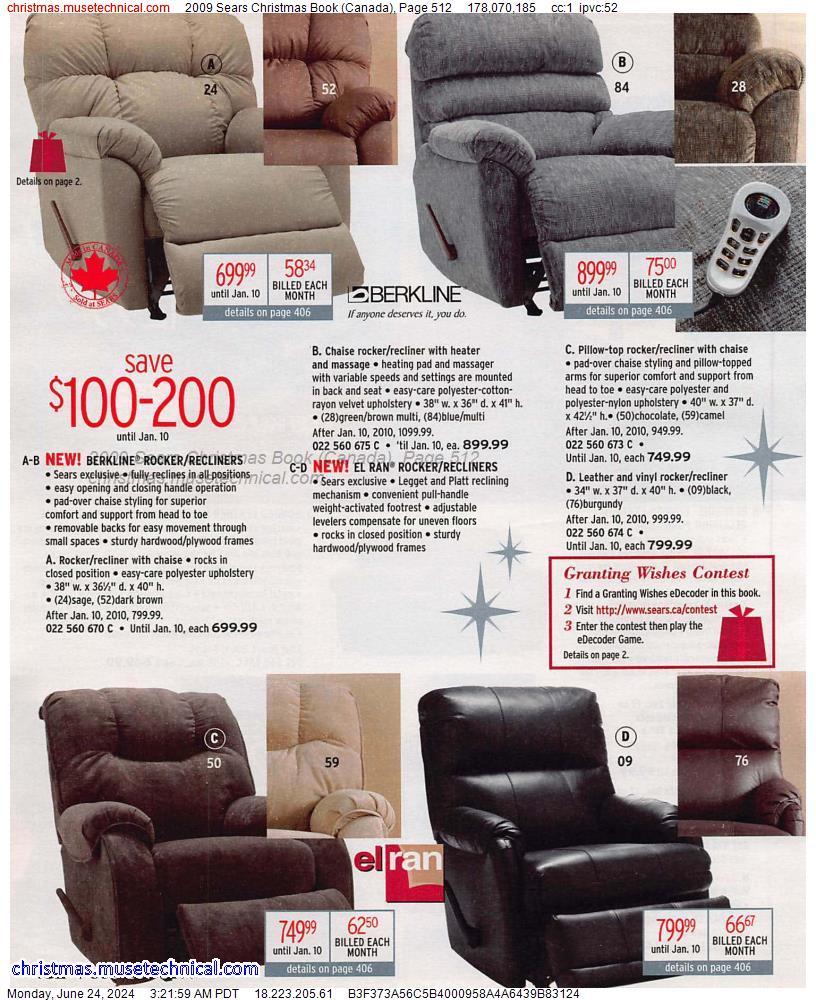 2009 Sears Christmas Book (Canada), Page 512