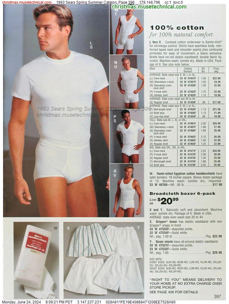 1993 Sears Spring Summer Catalog, Page 396