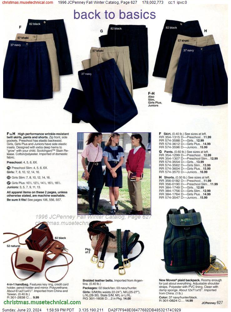 1996 JCPenney Fall Winter Catalog, Page 627