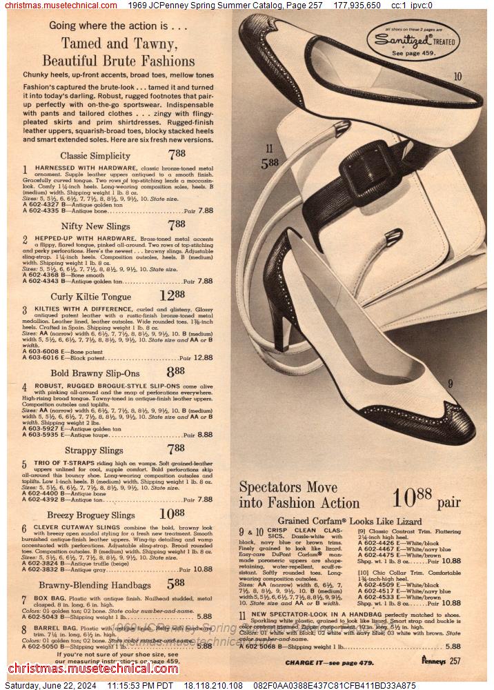 1969 JCPenney Spring Summer Catalog, Page 257